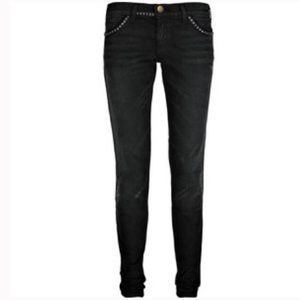 Current/Elliott The Skinny Midnight Studs Jeans